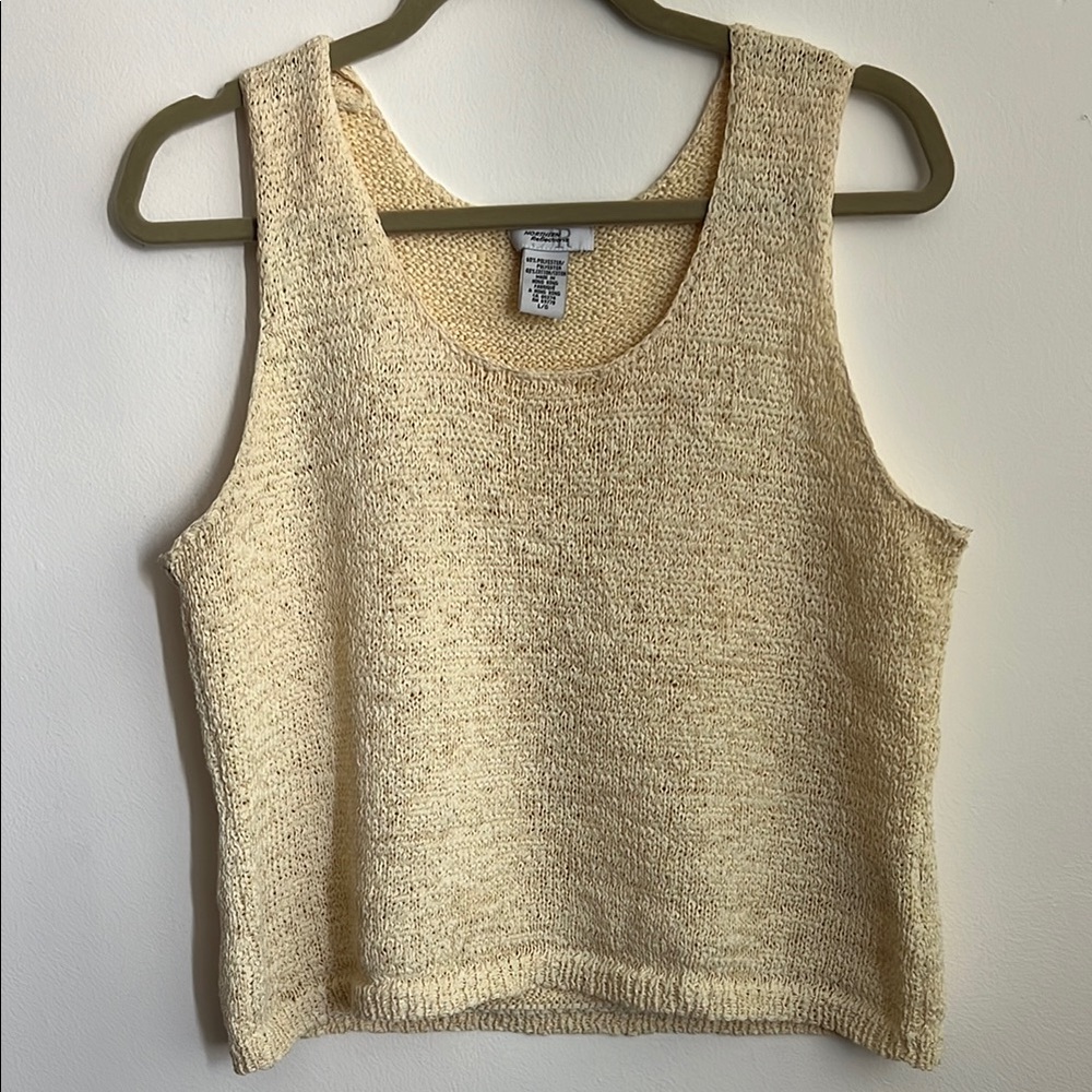 Northern Reflections butter yellow Knit Top